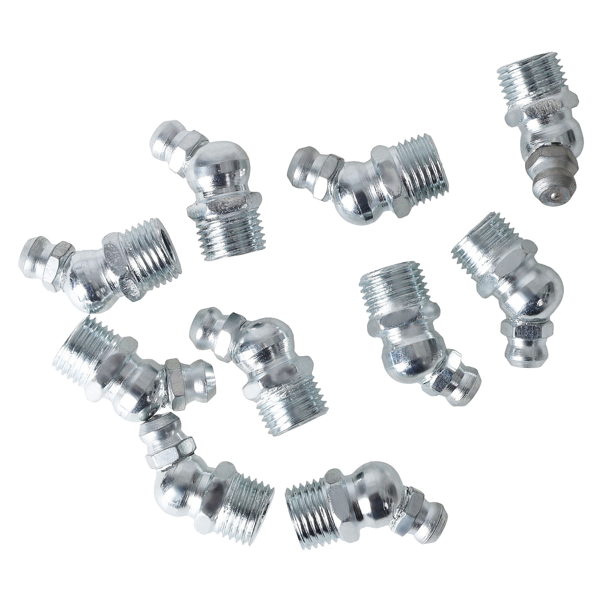 Пресс-маслёнка (тавотница) М10х1мм 45°