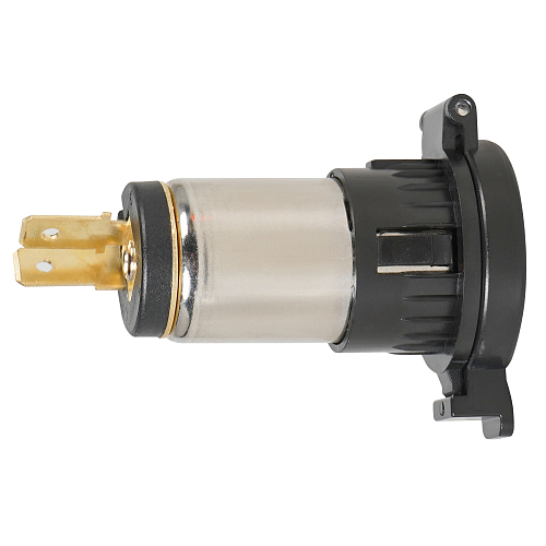 Гнездо прикуривателя дополнительное 120Вт (12В, 10А) металл.