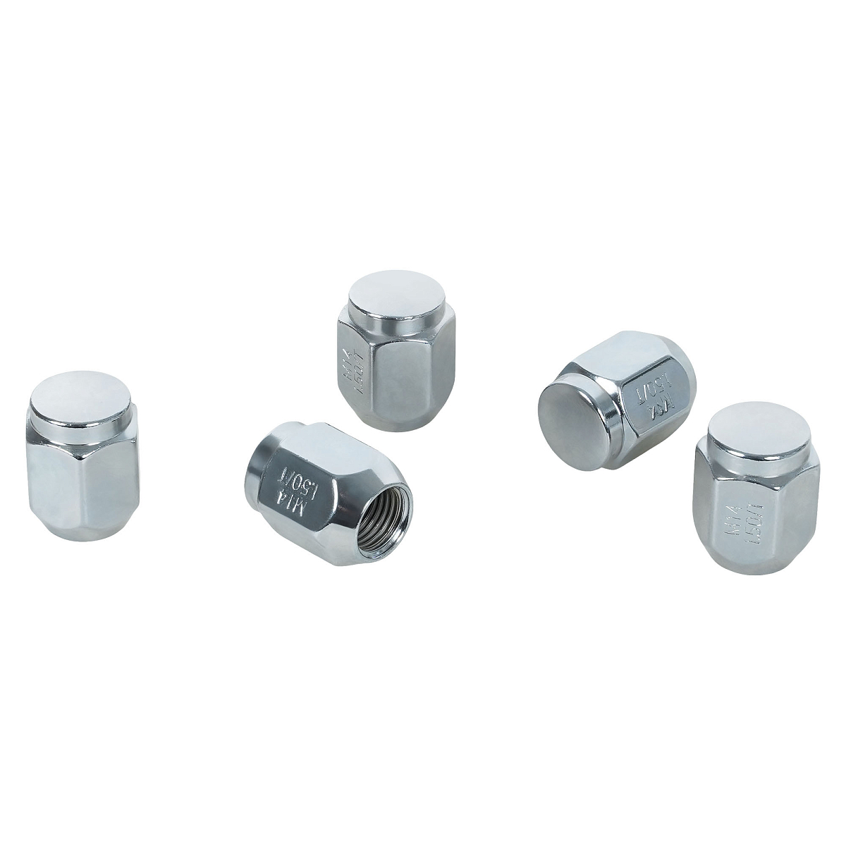 Гайка колесная M14x1,5x30, конус, ключ 22, закрытая, хром, 20 шт для а/м Toyota/Lexus