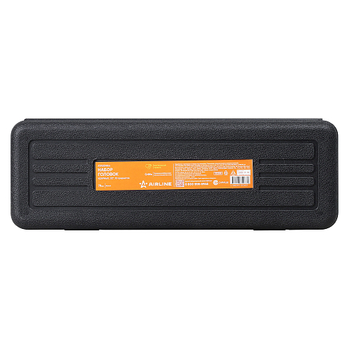 Набор головок ударных 1/2"DR L=78мм, 10пр. (10-24мм) пласт.кейс МП-серия