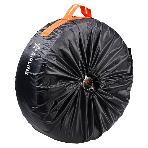 Чехлы для колес, размер R 18-22", комплект 4 шт., цвет черный/оранжевый