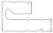 Прокладка клапанной крышки для а/м Ford Kuga II (13-)/C-Max (10-) 1.6T