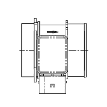 Датчик массового расхода воздуха для автомобилей Mercedes-Benz C W203 (00-) 2.0i
