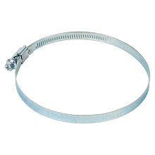 Хомут 90-110/9мм, червячный, усиленный, W1(оцинк), 1 шт.