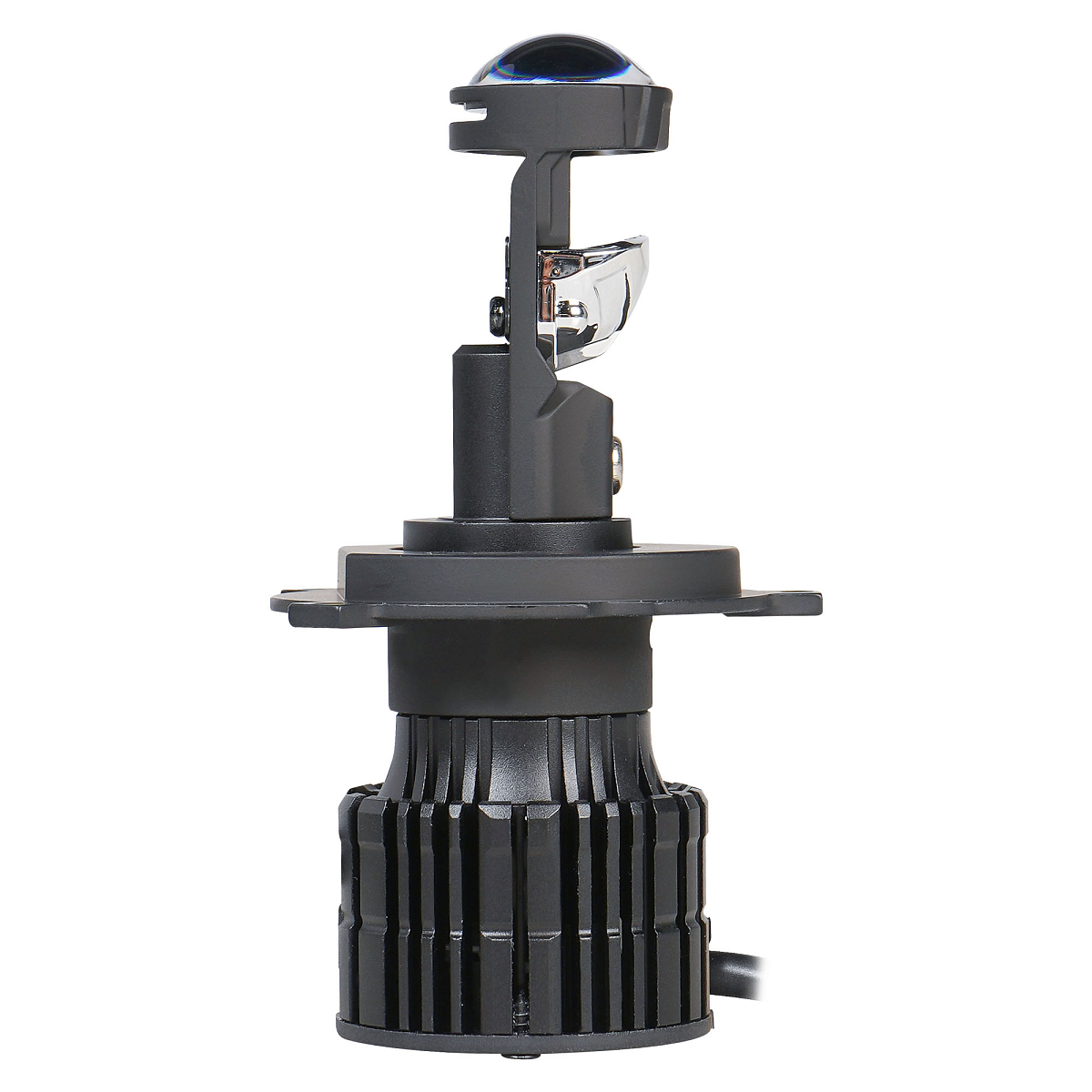 Лампа светодиодная H4 LED LENS, 50Вт, 6800Лм (3400Лм x 2), 6500К (Белый), 12/24В, комплект 2 шт.