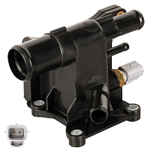 Фланец системы охлаждения для автомобилей Mazda 6 (GG) (02-)/6 (GH) (07-)/3 (BK) (03-)/CX-7 (07-) 1.8i/2.0i/2.5i