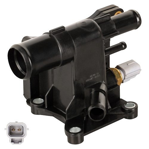 Фланец системы охлаждения для автомобилей Mazda 6 (GG) (02-)/6 (GH) (07-)/3 (BK) (03-)/CX-7 (07-) 1.8i/2.0i/2.5i