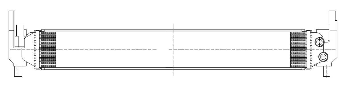 Радиатор охлаждения для автомобилей Rapid (12-) /Audi A1 (10-) 1.2T/1.4T (жидк. интеркул.)