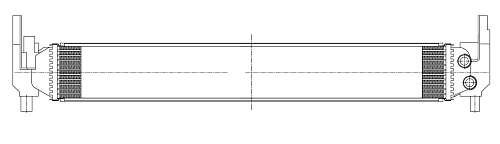 Радиатор охлаждения для автомобилей Rapid (12-) /Audi A1 (10-) 1.2T/1.4T (жидк. интеркул.)