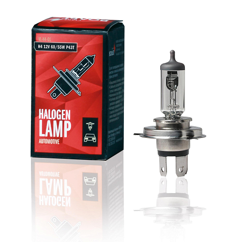 Галогенная лампа H4 12V 60/55W P43T