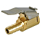 Наконечник подкачки AC-02 Cu, штуцер елочка, D8*15 мм, латунь