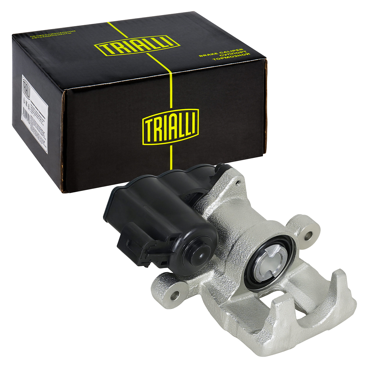 Суппорт тормозной для автомобилей Geely Coolray (18-)/Belgee X50 (23-) задний левый d=34.5мм (автомобиль с электродвигателем стояночного тормоза)