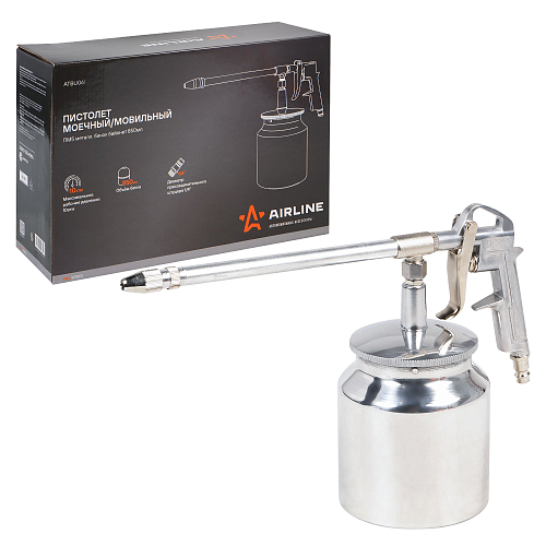 Пистолет моечный/мовильный ПМ5 металл. PRO бачок байонет 850мл