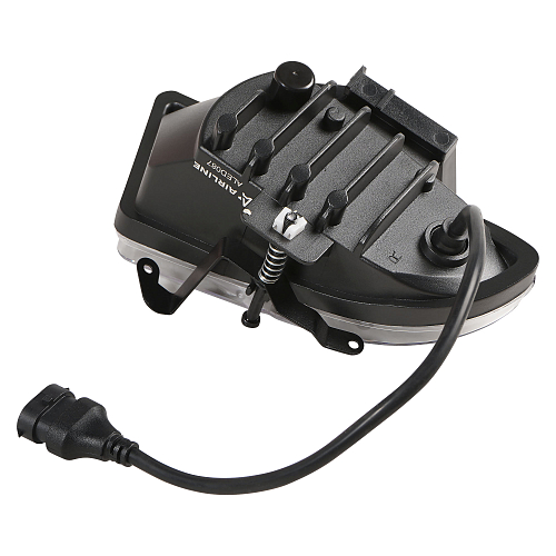 Фары противотуманные светодиодные для Лада Priora 21704, 42Вт (21Вт x 2), H11, Белый/Желтый, регулируемая СТГ, комплект 2 шт.