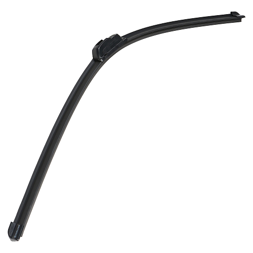 Щетка стеклоочистителя 700мм (28") бескаркасная, 1 адаптер (Hook 9x3, 9x4 mm - Крючок 9x3, 9x4 мм)