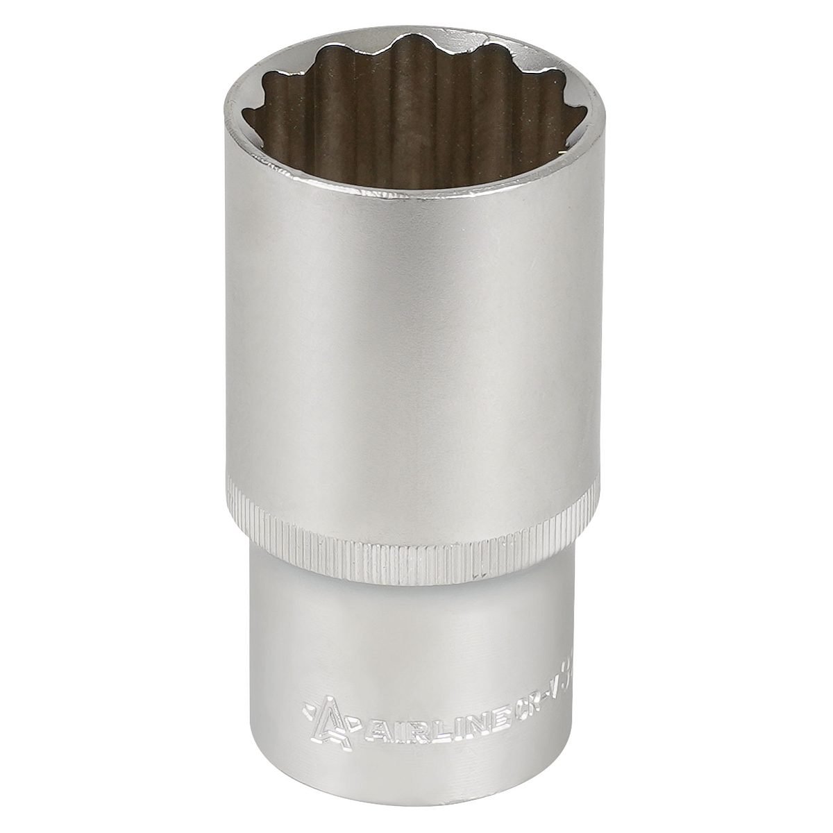 Головка торцевая 1/2"DR двенадцатигранная 32мм, L=78мм пласт.подвес