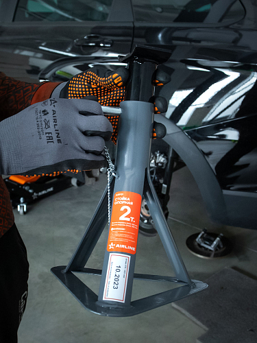 Стойка опорная 2т 265-365мм, пальцевый механизм, 2 шт.