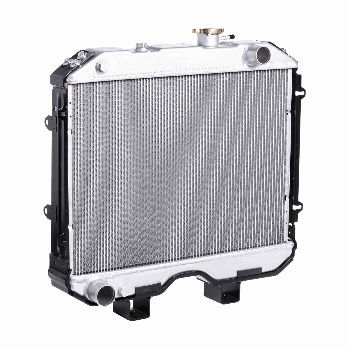 Радиатор охлаждения для автомобилей УАЗ 390994/374195 с двиг. УМЗ-421 (с отверстием под датчик) (паяный)