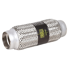 Виброкомпенсатор выхлопной трубы (Гофра) 50x200 InnerBraid (нержавеющая сталь)
