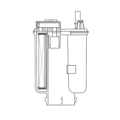 Фильтр топливный тонкой очистки для автомобилей Hyundai Sonata NF (05-) 2.0i/2.4i