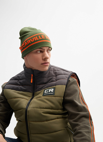 Шапка зеленая Carville Racing