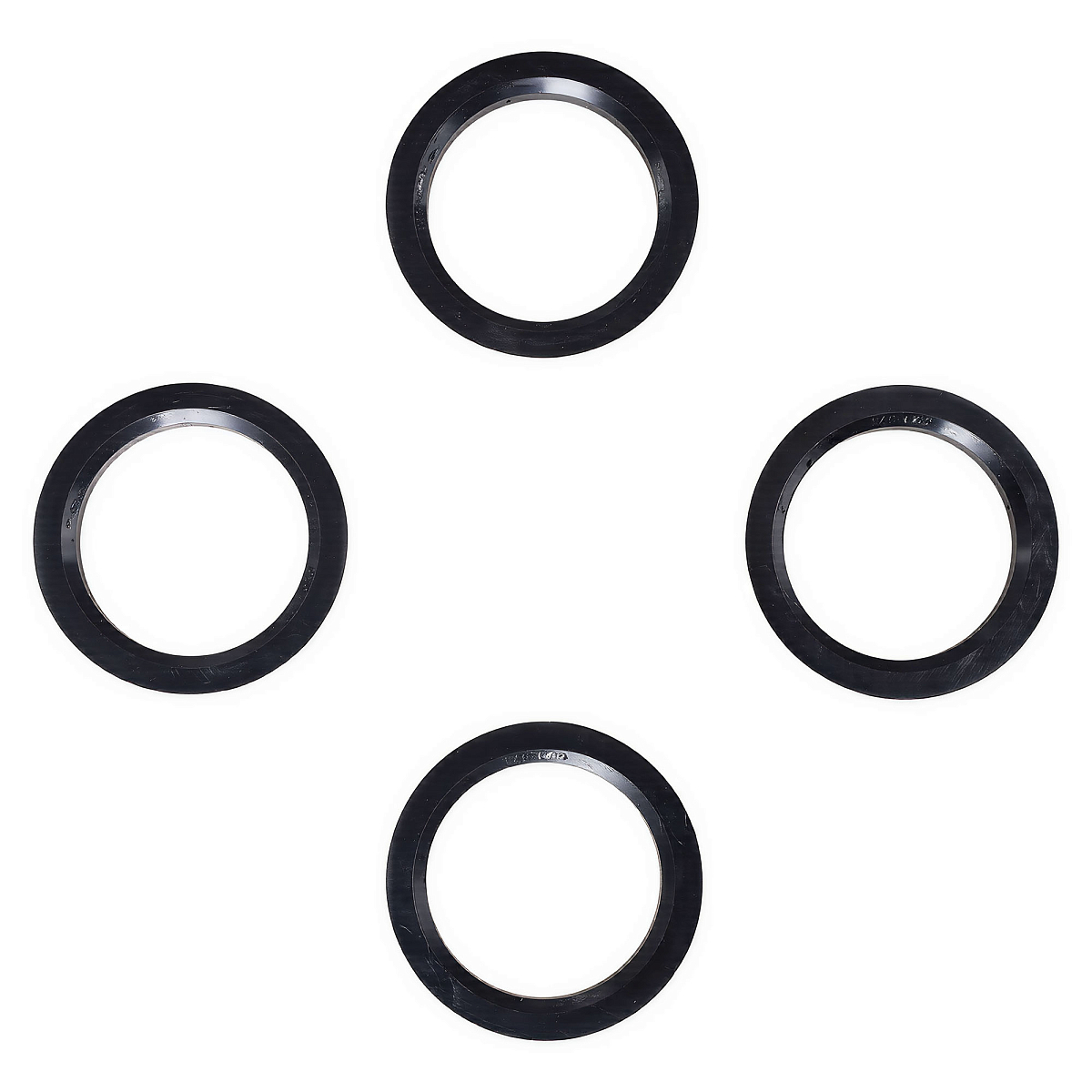 Кольцо центровочное для литого диска 73.1-57.1мм, комплект 4 шт., пластик