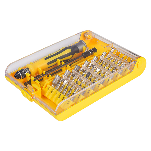 Набор отвёрток для точных работ 45пр., пласт. кейсе