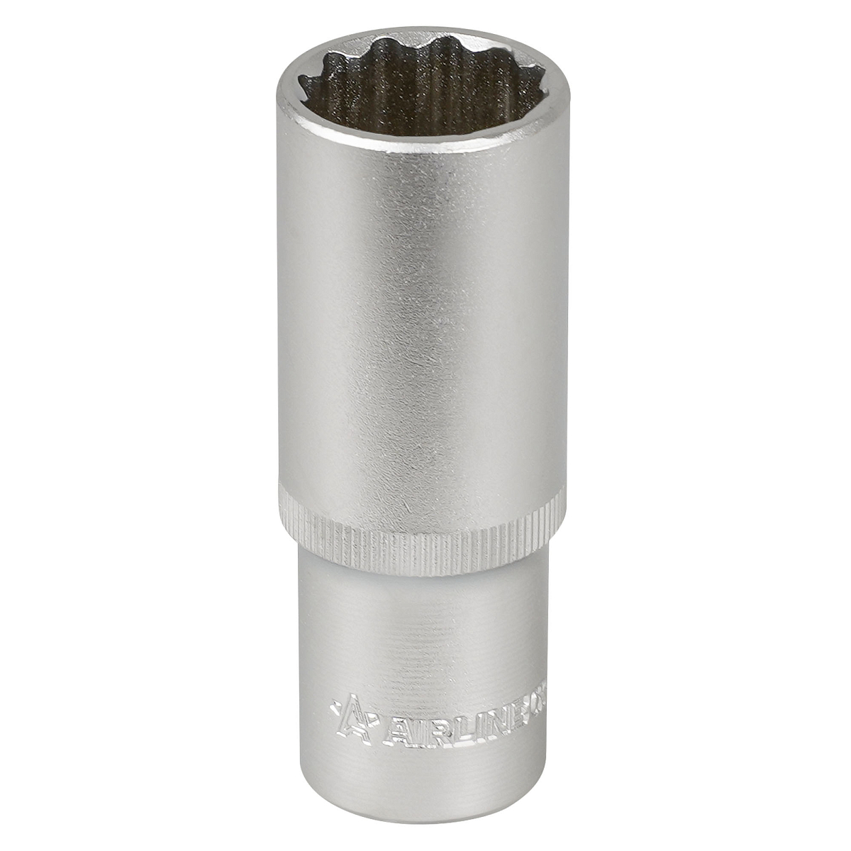 Головка торцевая 1/2"DR двенадцатигранная 22мм, L=78мм пласт.подвес