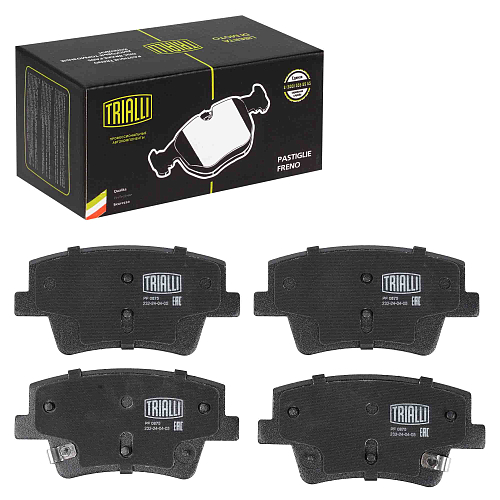 Колодки тормозные дисковые задние для автомобилей Hyundai Santa Fe (18-)