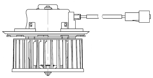 Электровентилятор отопителя для автомобилей Nexia New (08-)