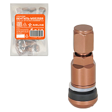 Вентиль для б/к шин MS525BR, бронзовый, алюминий