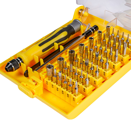 Набор отвёрток для точных работ 45пр., пласт. кейсе