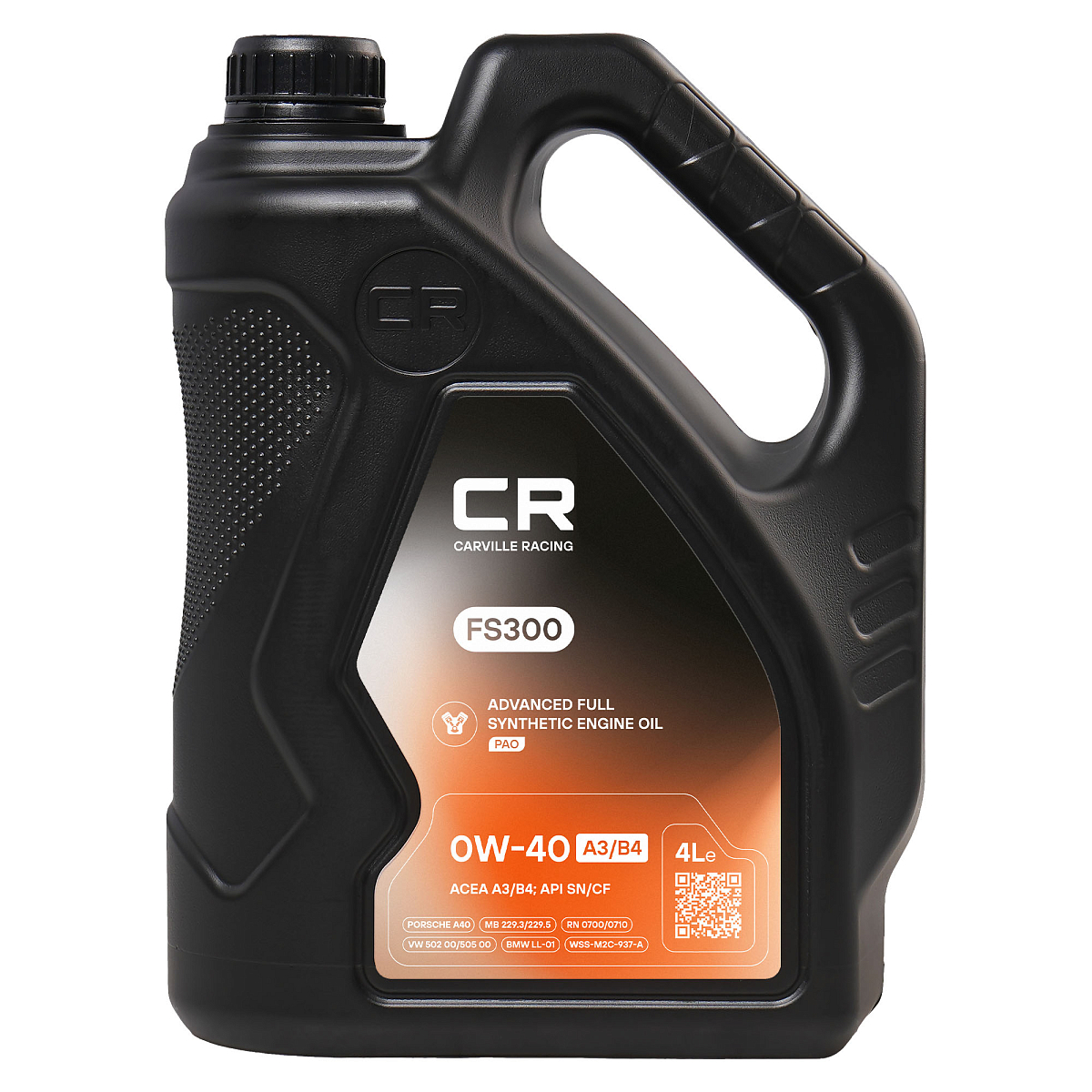 Масло моторное CARVILLE RACING FS300 0W-40 A3/B4 4L