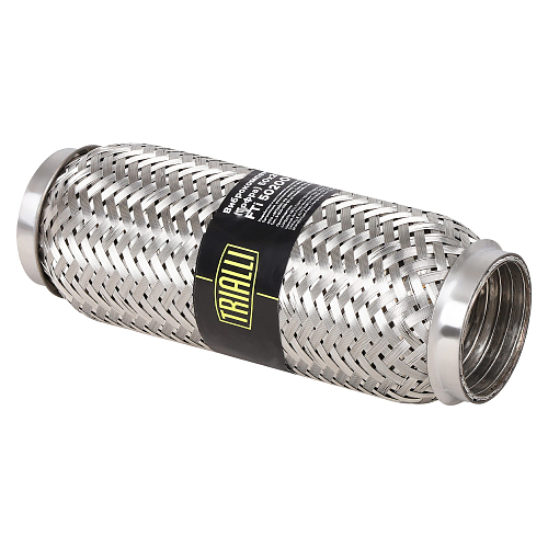 Виброкомпенсатор выхлопной трубы (Гофра) 50x200 InterLock (нержавеющая сталь)