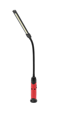 Фонарь светодиодный аккумуляторный гибкий, магнит, 800лм, Li-Ion 4000мАч