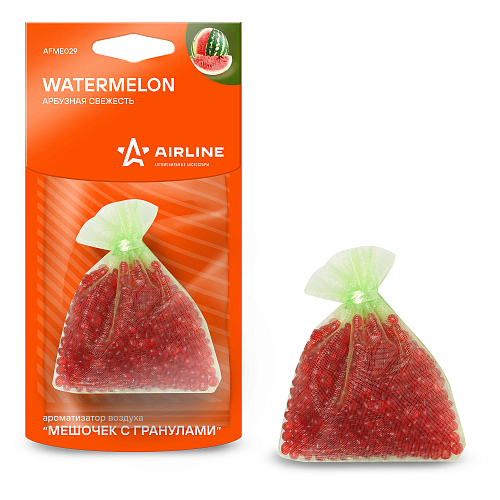 Ароматизатор подвесной "Мешочек с гранулами" Арбузная свежесть