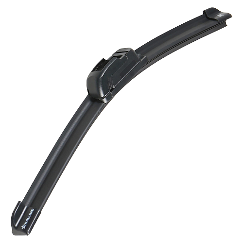 Щетка стеклоочистителя 350мм (14") бескаркасная, 1 адаптер (Hook 9x3, 9x4 mm - Крючок 9x3, 9x4 мм)