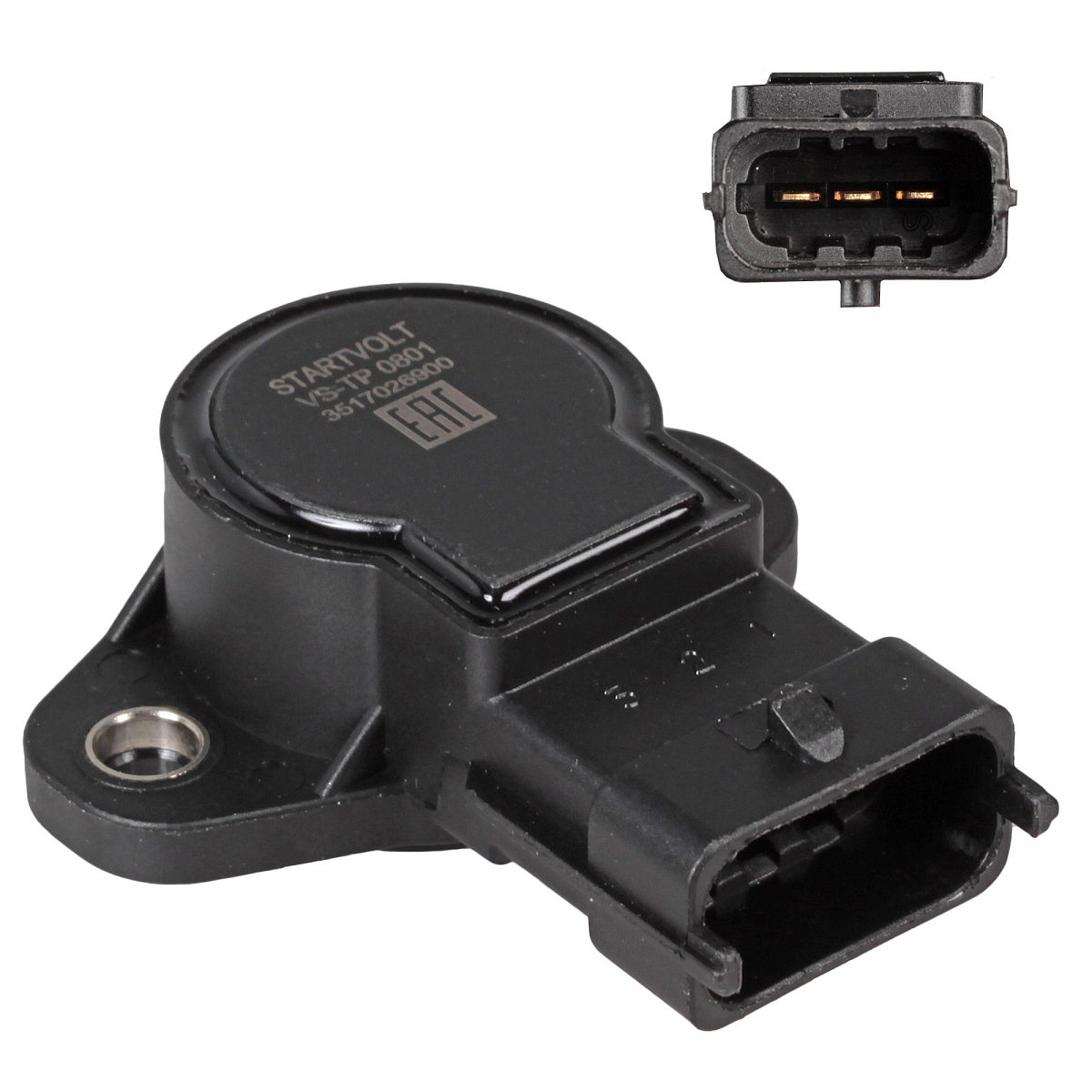 Датчик дроссельной заслонки для автомобилей Hyundai Getz (02-)/Accent III (05-)/KIA Rio II (05-)