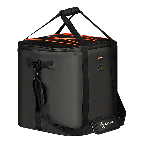 Сумка-холодильник термоэлектр. "Black Edition" 65 л, охлажд/нагрев 12В, 55/68Вт 42*38*41см, черная