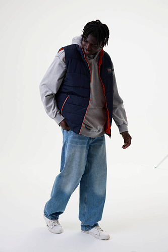 Жилетка синяя