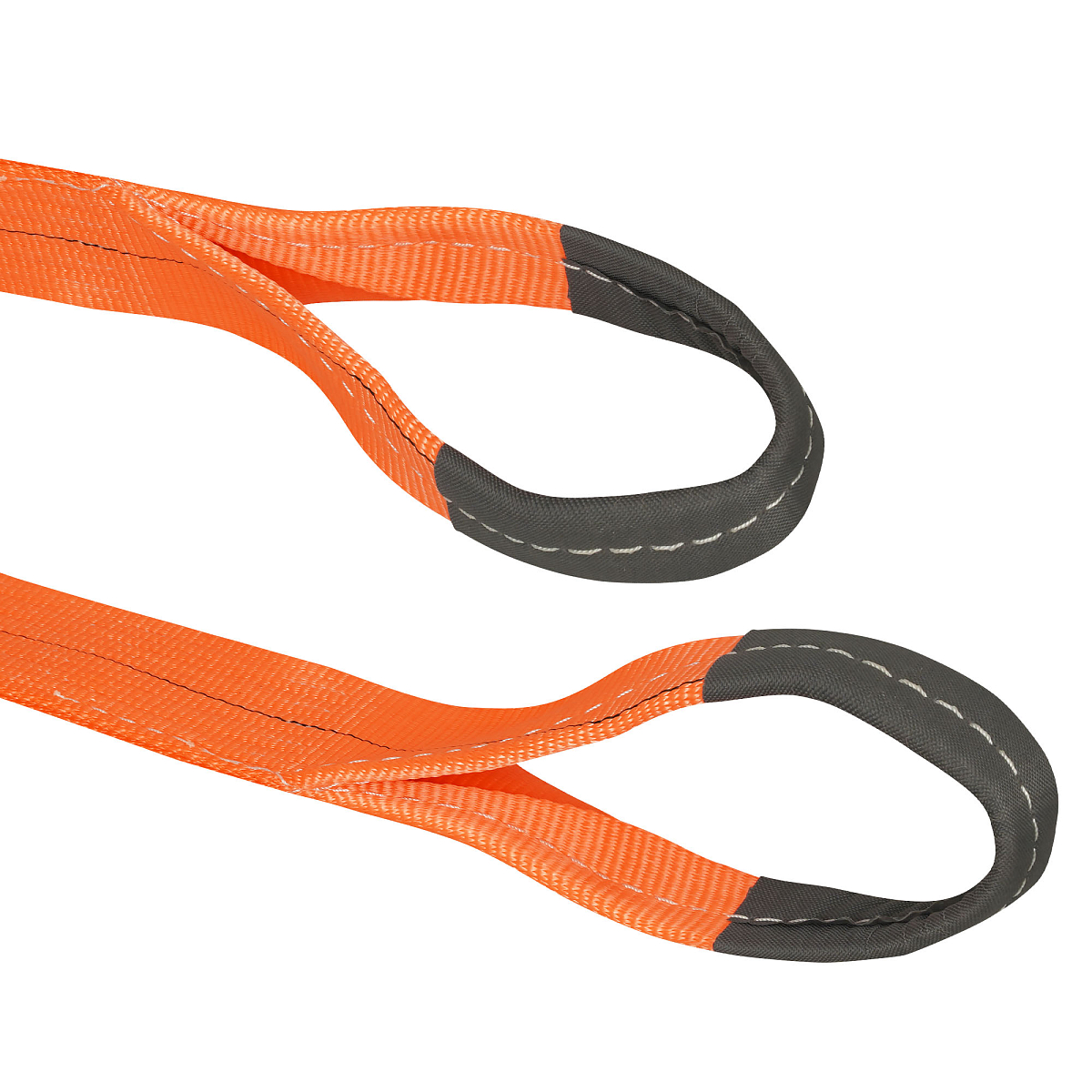 Трос VIP буксировочный усиленный (лента) 15 т, 6 м , 2 металл. шакла, с мешком МП-серия