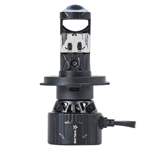 Лампа светодиодная H4 ECO LENS, 45Вт, 5700Лм (2850Лм x 2), 6500К (Белый), 12/24В, комплект 2 шт.