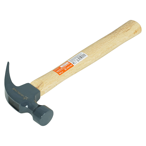 Молоток столярный с деревянной рукояткой 560гр