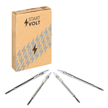 Комплект свечей накаливания (4шт) для автомобилей Great Wall Hover H5 (10-) 2.0D