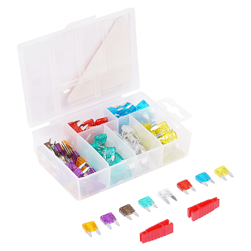 Предохранители "мини" в пласт.коробке (180 шт. 5-35А)