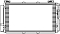 Радиатор кондиционера для автомобилей Matrix (01-)