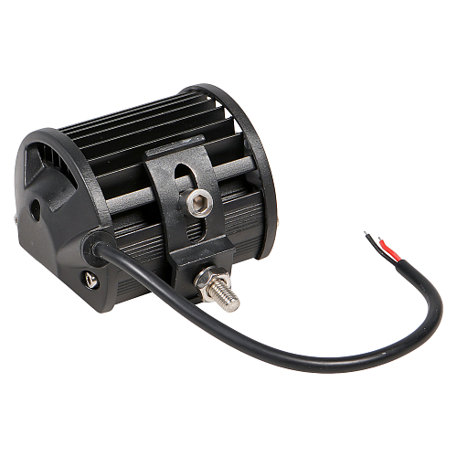 Фара (балка) светодиодная двухрядная, 6LED, дальний свет, 18Вт, 98х78х65мм, 12/24В