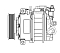 Компрессор кондиционера для автомобилей Transporter T5 (09-) 2.0D (для автомобилей с кондиционером спереди и сзади)