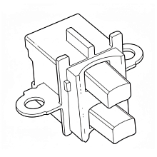 Узел щёточный генератора для автомобилей Toyota/Honda/Mazda/Suzuki