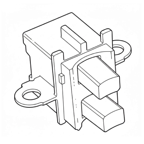 Узел щёточный генератора для автомобилей Toyota/Honda/Mazda/Suzuki